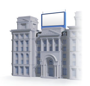 Реклама на крыше